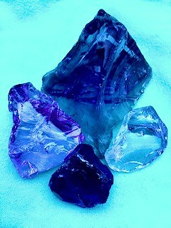 ANDARA MONATOMIC VOLCANIC GLASS ST. GERMAIN AND ARCHANGEL MICHAEL